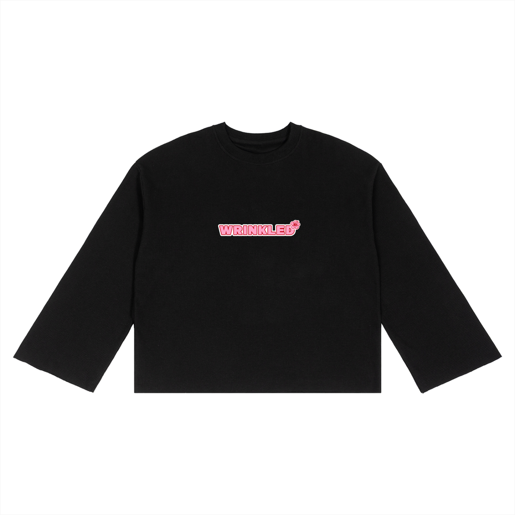 Hibiscus Black LongSleeve