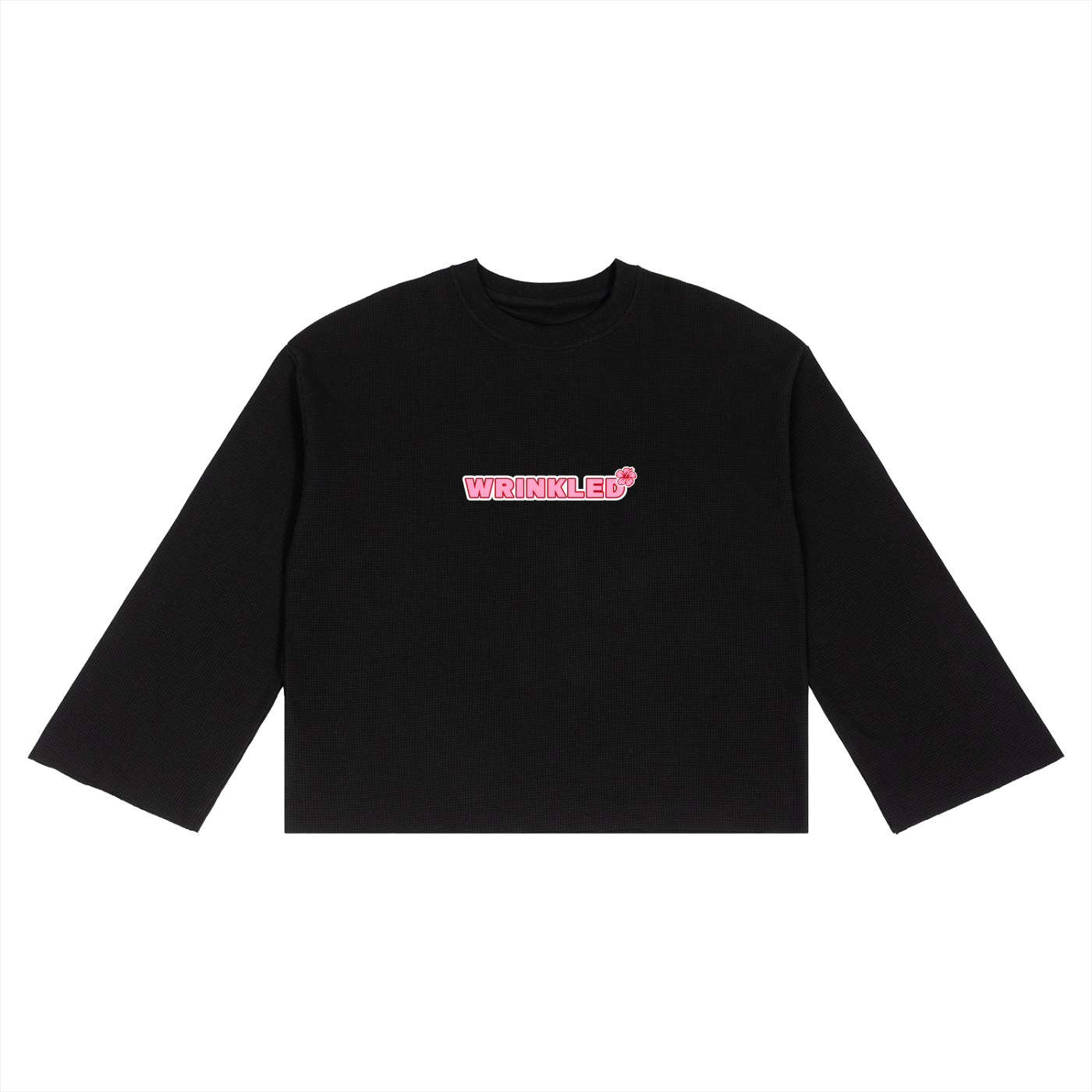 Hibiscus Black LongSleeve