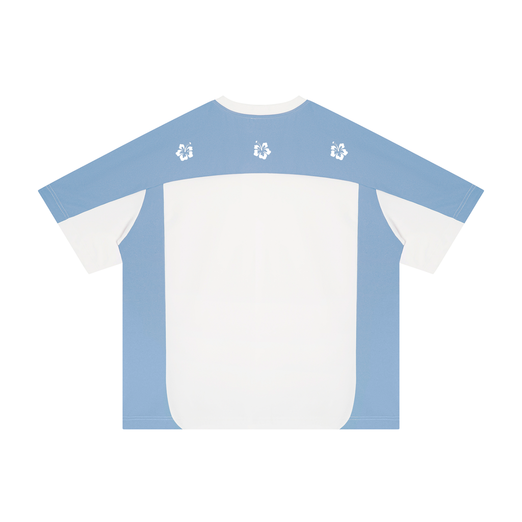 Unisex Color Block Loose T-Shirt