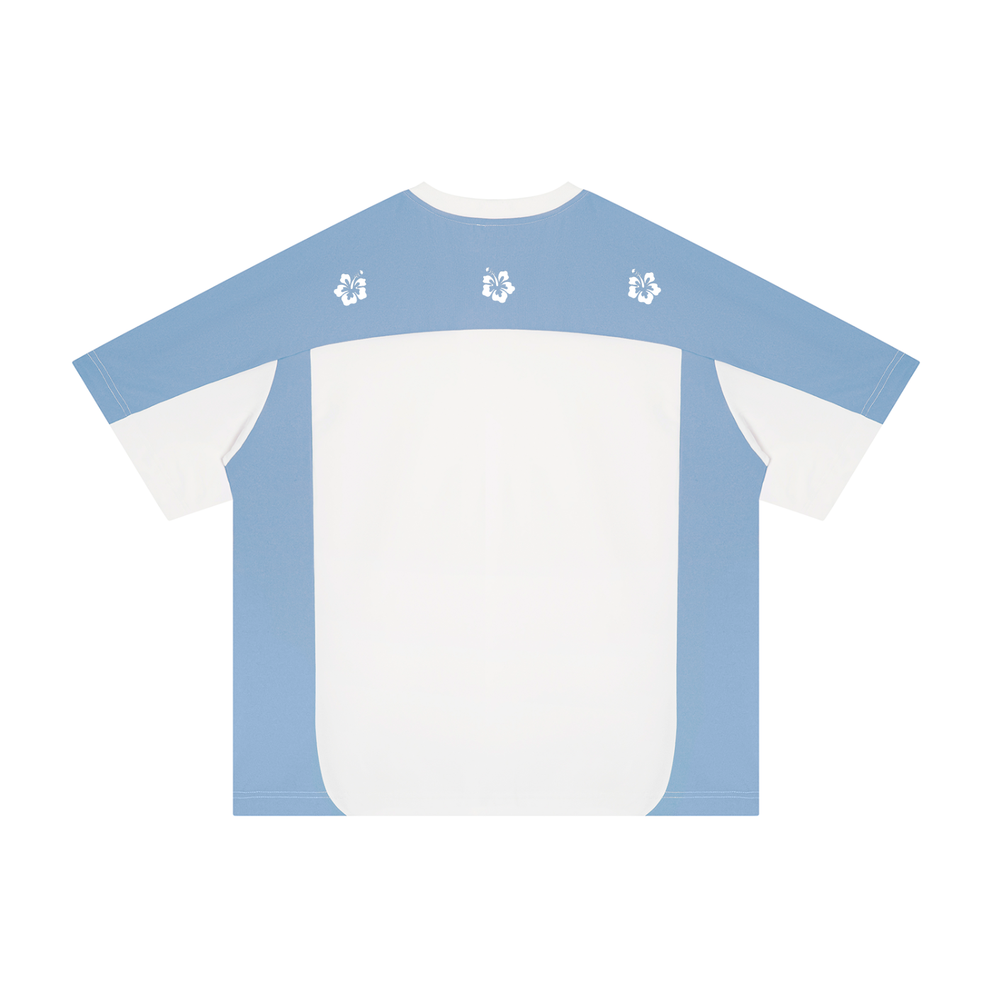 Unisex Color Block Loose T-Shirt