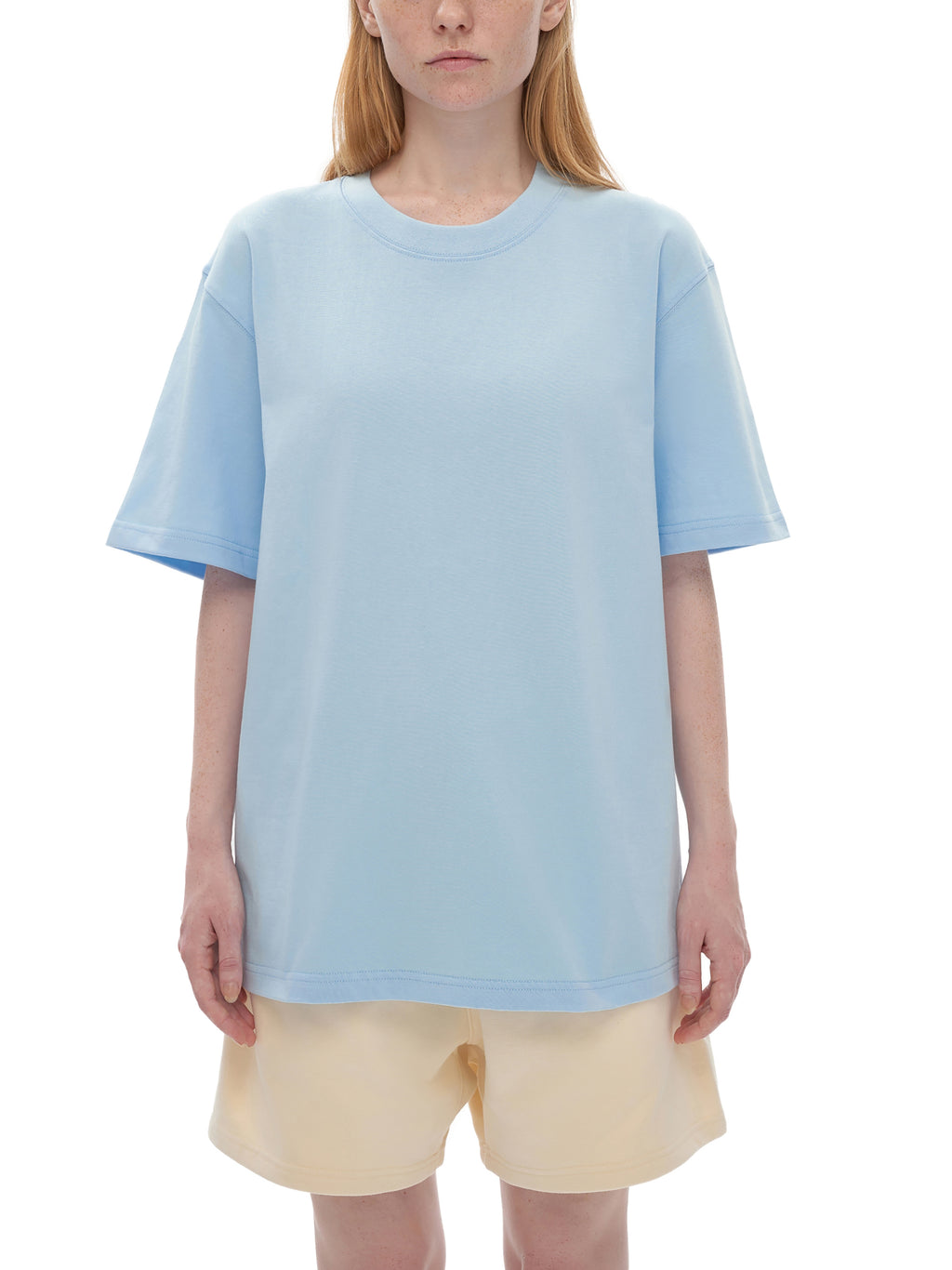 Wrinkled Silver Tee
